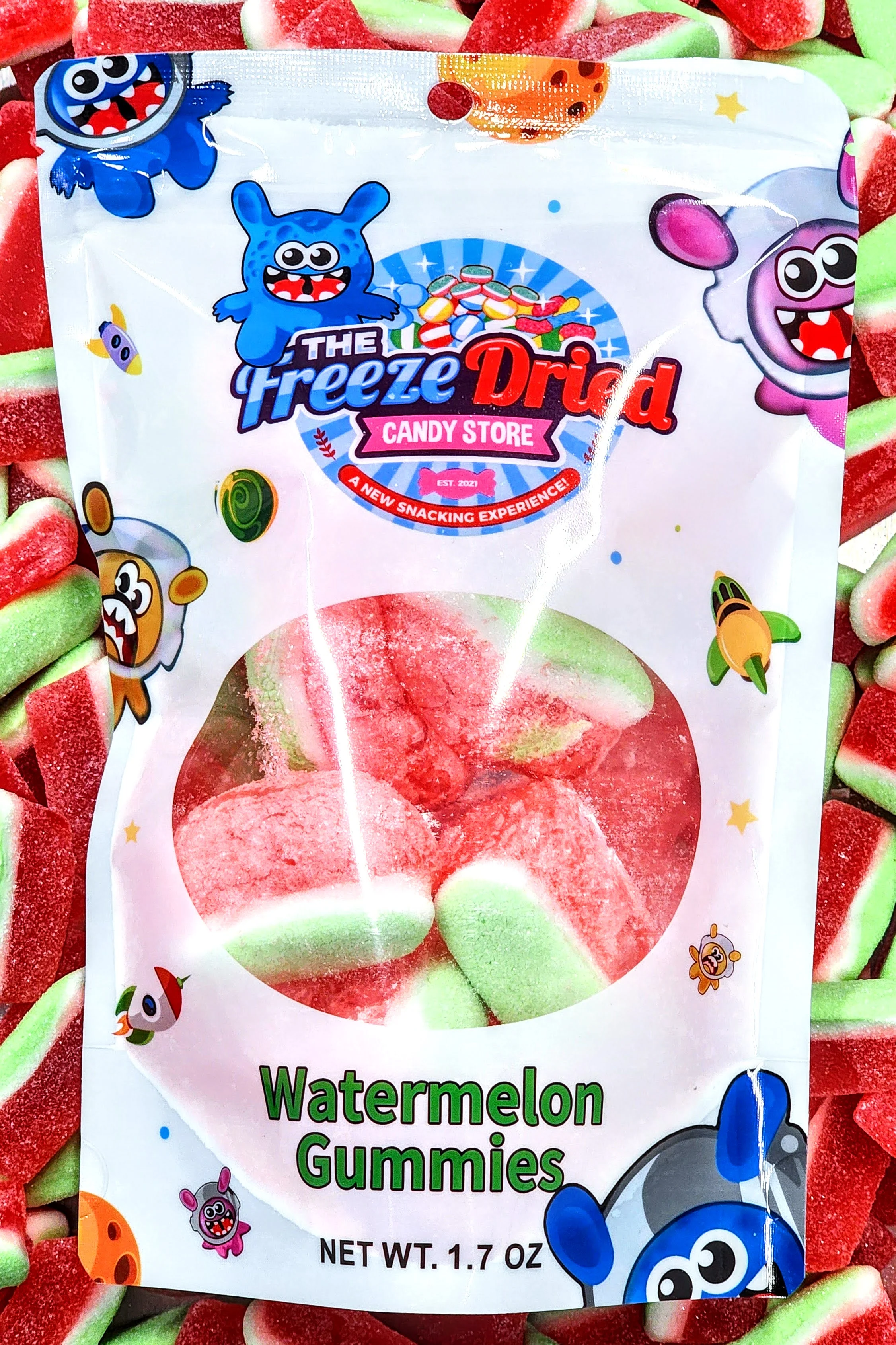 Freeze Dried Watermelon Gummies - Image 2